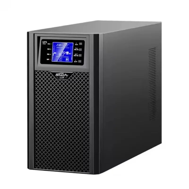 2000VA/1800W 2KVA 220V Single Phase Online UPS System Pure Sine Wave USB/RS-232 Control for Office Computer