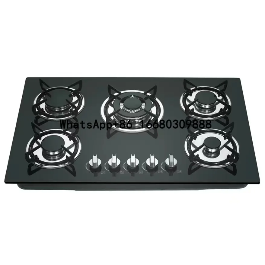 

Five burner gas stove commercial gas stove burner countertop kitchen stove 5 burner gas cooker