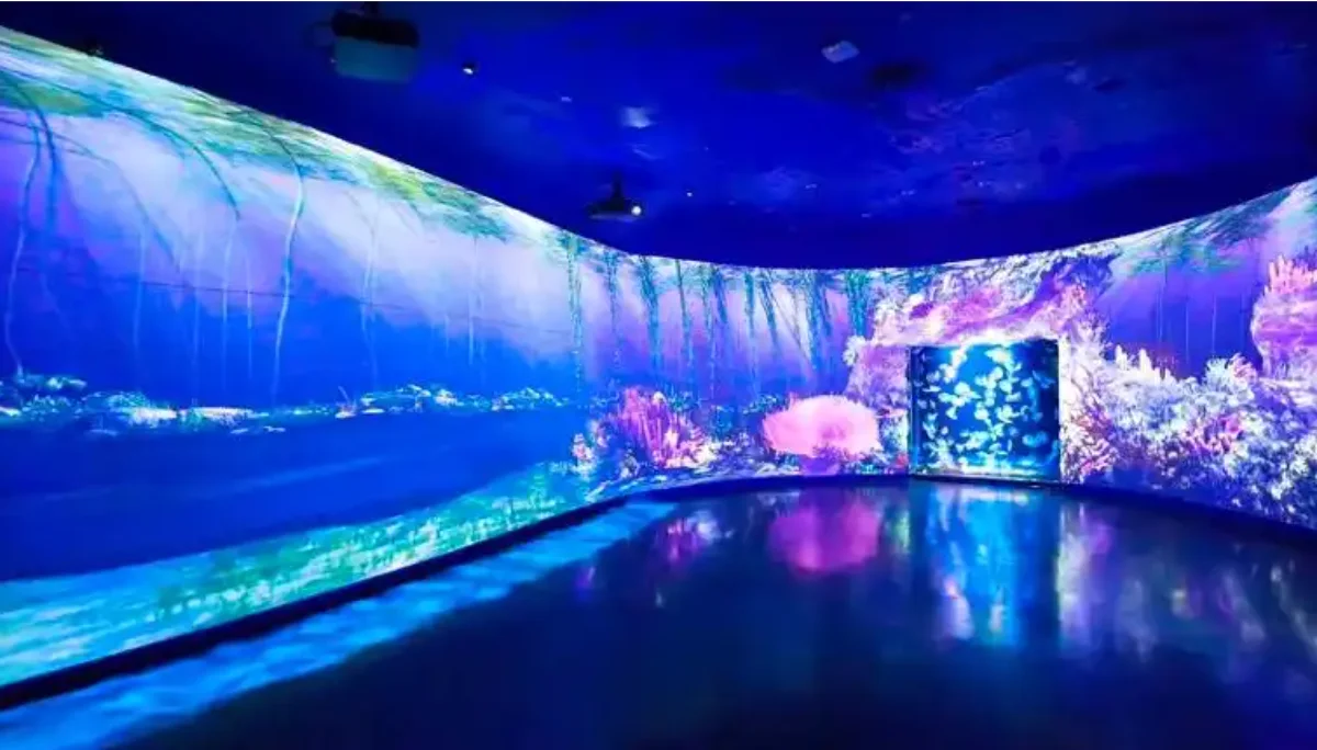 wall interaction magic wall projection simulation mouse multi-touch TUIO,Unity SLAMTEC lidar RPLiDAR S3 （S3M1）40m LIDAR Sensor