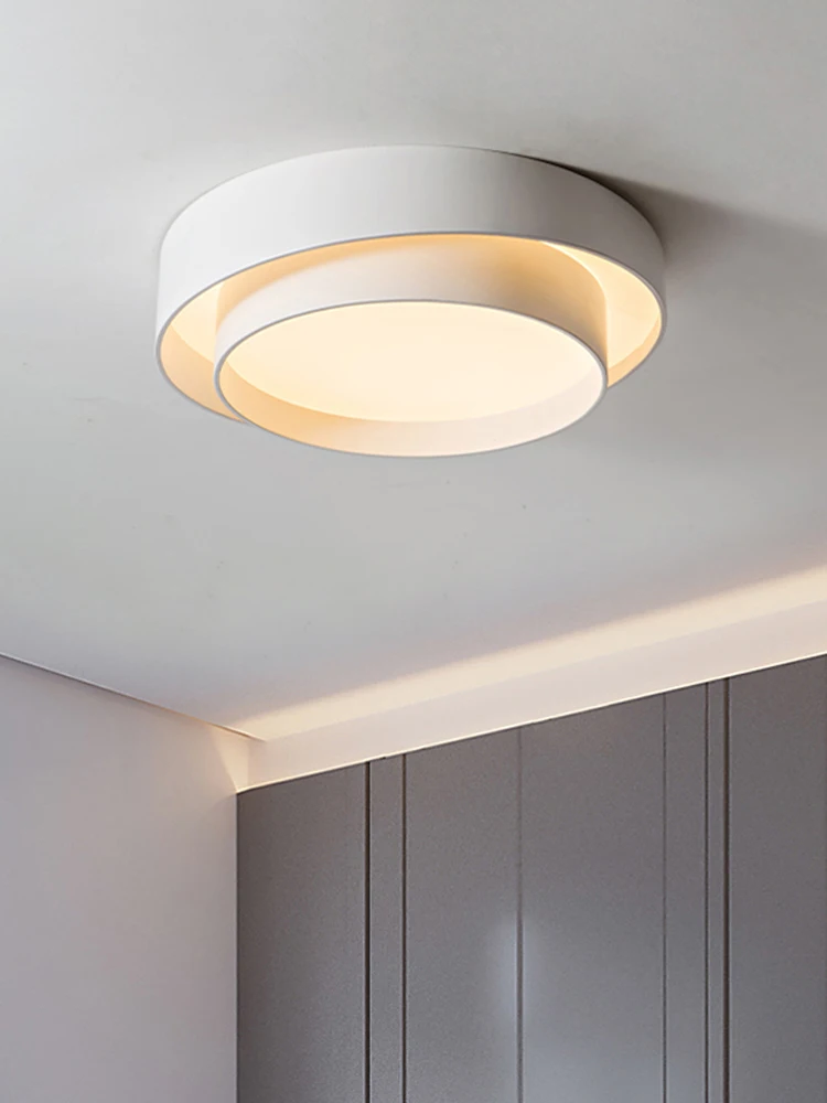 HomeLover Runde decke lampe moderne led Kunst decke licht Studio Küche schlafzimmer Gang Balkon Korridor weiß designer decke lampe 4