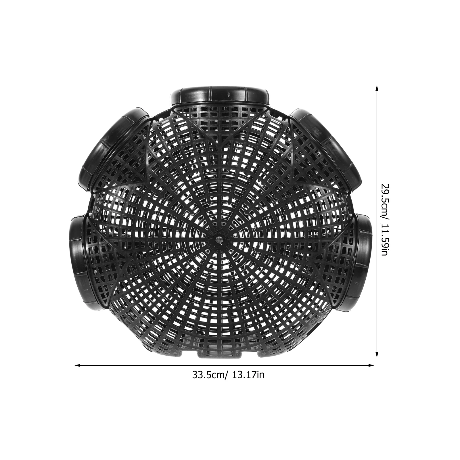 

1pcs Reusable Fishing Trap Shrimp Net Crawfish Cage Portable Eel Trap Foldable Fish Mesh Cage Saltwater Freshwater Fishing