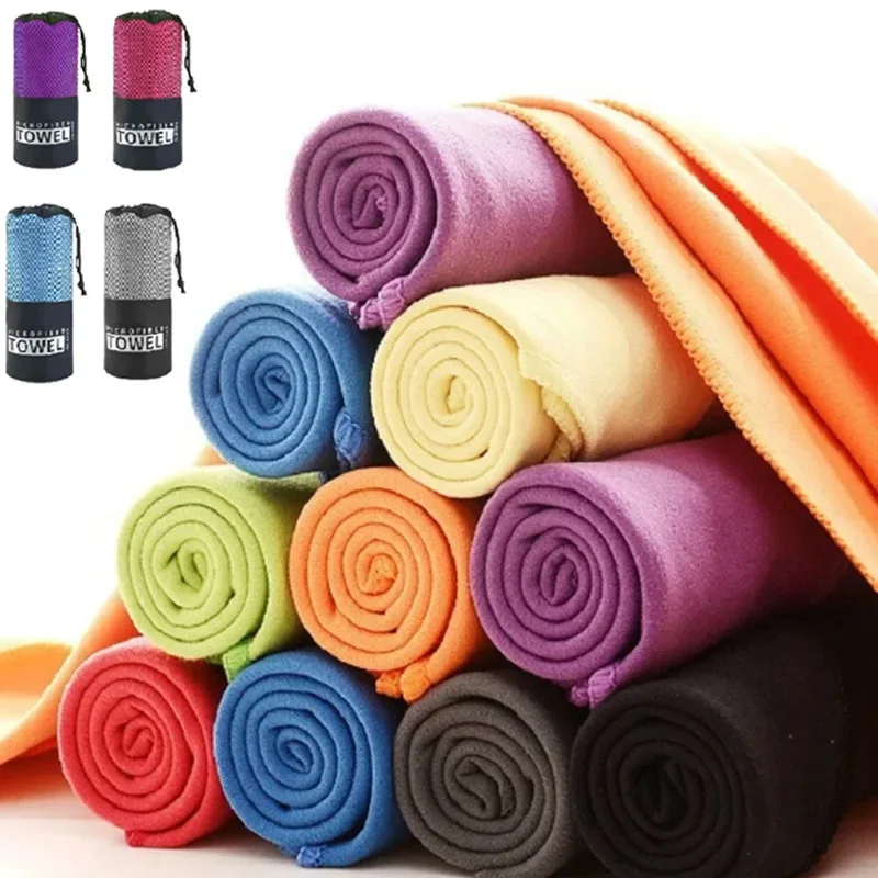 Microfiber Towel Swimming Beach Bath Towels Gym Sports Golf Quick-Drying Super Absorbent Camping Towel Lightweight Yoga Towel