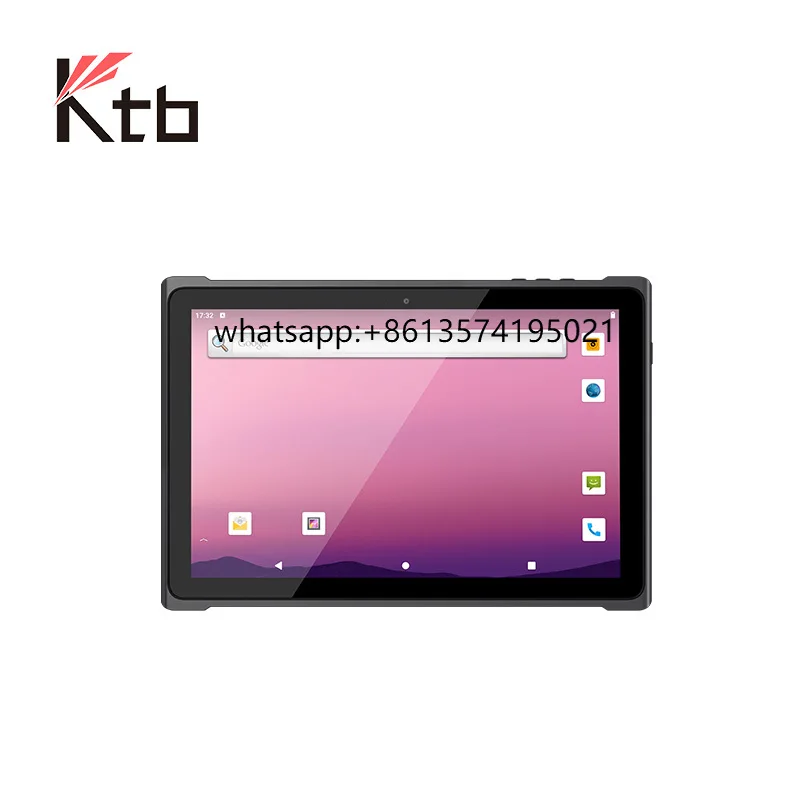 

KTB China New 195T 10'' 10.1 Inch Rugged Tablet Android 11 /GMS GPS 5g 8GB+128GB Waterproof Industrial Rugged Tablet Pc for Sale
