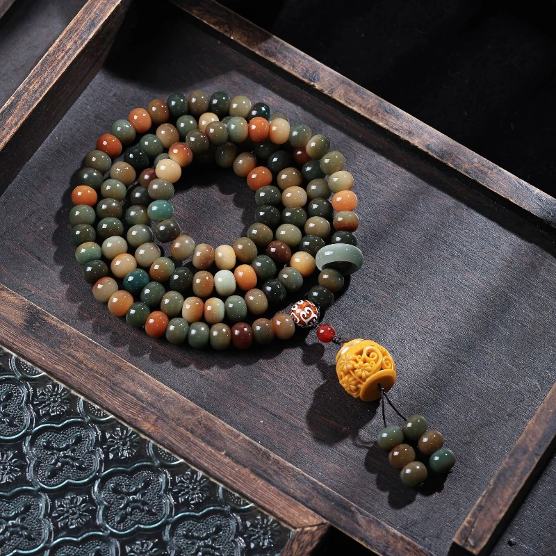 108 Bodhi-Armbänder für Männer und Frauen, die Bodhi-Perlen halten, Gebetsperlen, kulturelles Spielzeug, Armband, Premium-Produkte, Schmuck – Detail 5