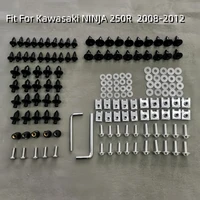 Kit de carrocería de carenado, tornillos para Kawasaki NINJA 250R NINJA250R 2008-2011 2012
