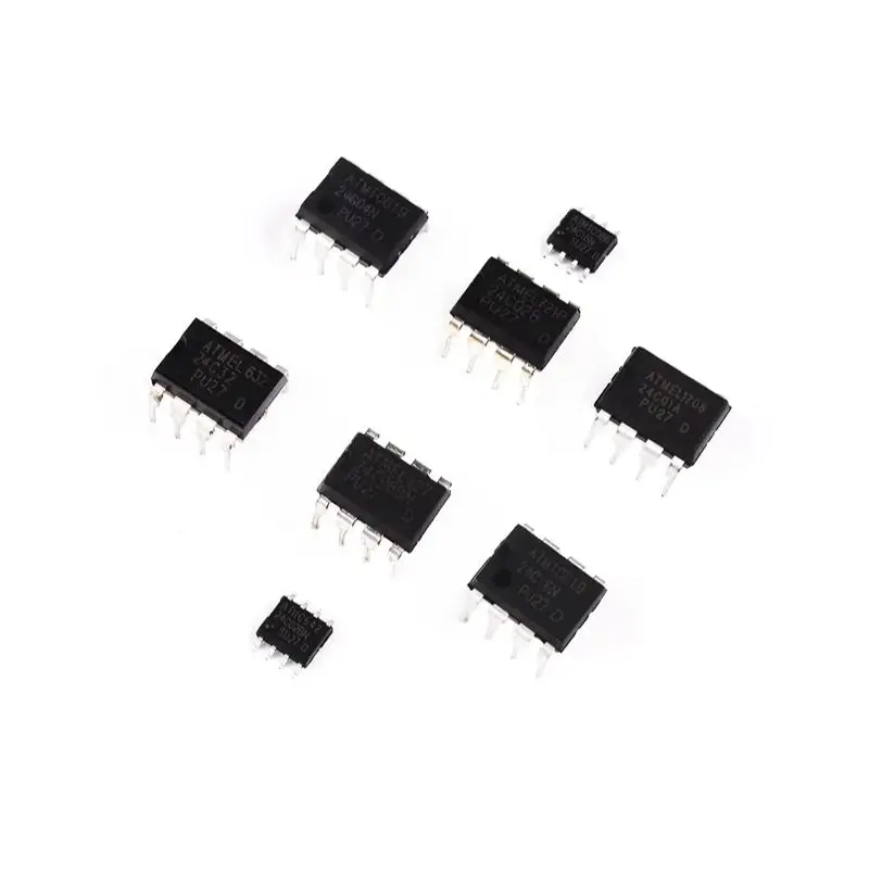 10 Stück AT24C02 Speicher-IIC-Chip 01A/04N/08BN/16B/32 IC Patch SOP8 Direkteinsatz DIP8 – Detail 2