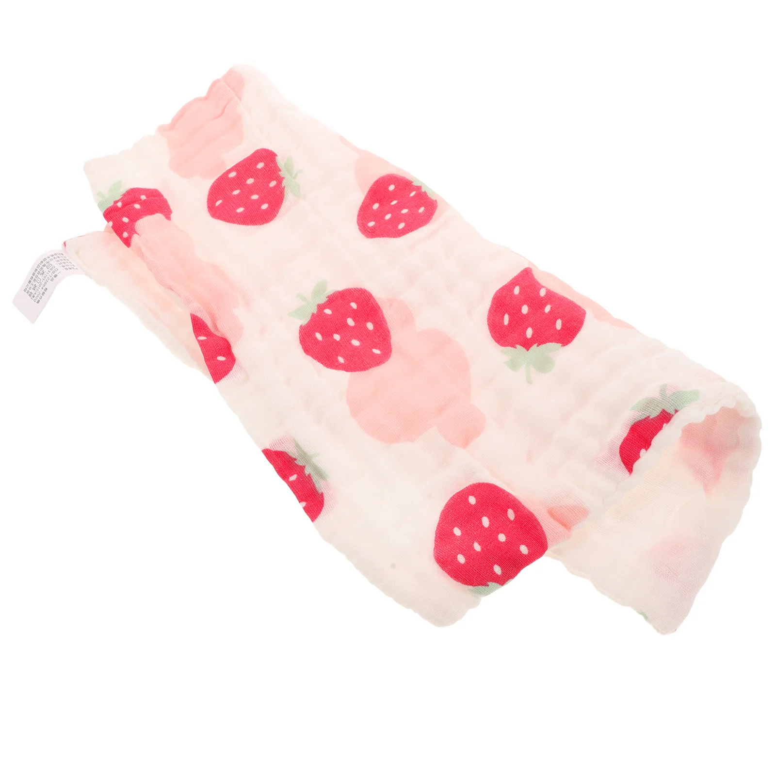 

Muslin Baby Bibs 30×30 Cm Soft Absorbent Cotton Strawberry Print Drool Bibs For Newborns Toddlers Boys Girls