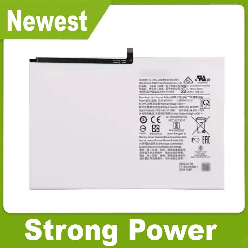 YDLBAT 6820mAh SCUD-WT-N19 Battery for Samsung Galaxy Tab A7 10.4 (2020) SM-T500 SM-T505 T505N