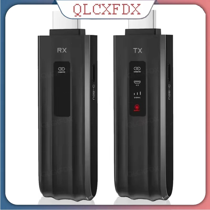 

TV Stick 50M 5G 1080P Wireless Extender HDMI-Compatible Video Transmitter Receiver Screen Mirror Adapter For DVD PC To Projector