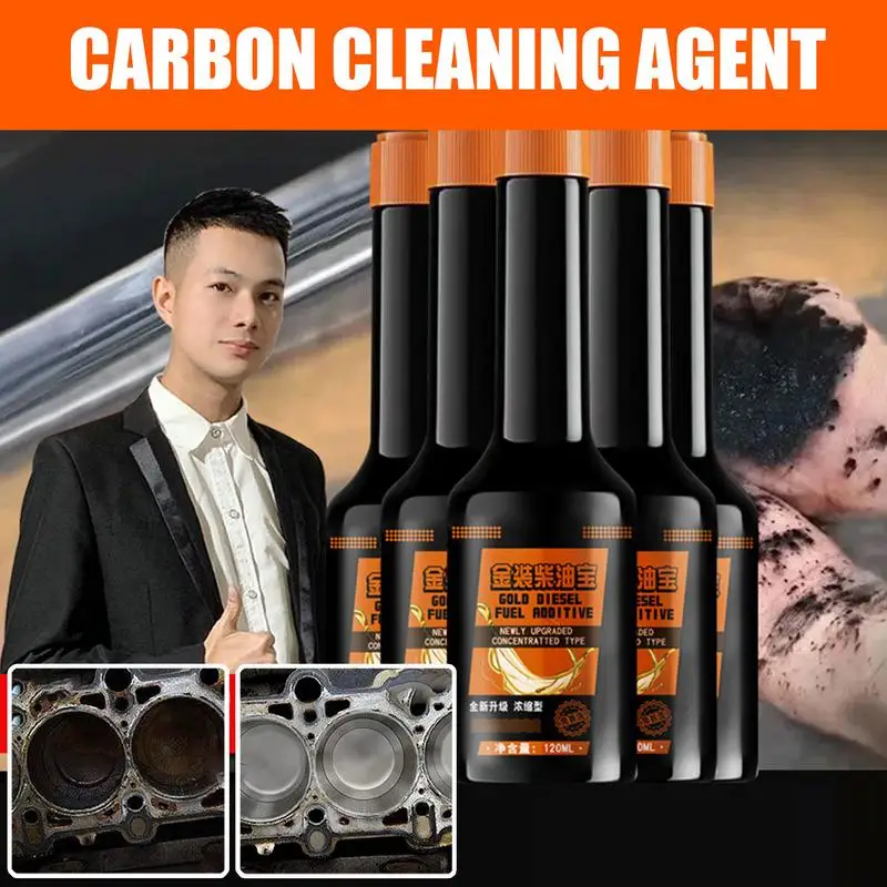 120ml Combustion System Cleaner Catalytic System Additives Carbon Deposit Removal Catalytic Converter Cleaner Oil Additives