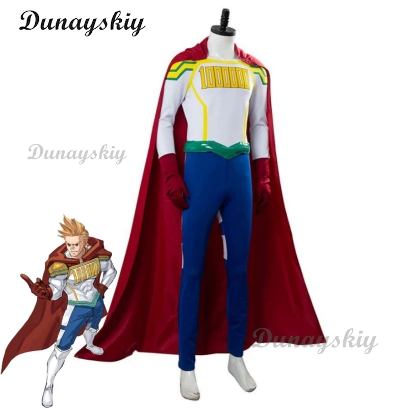 

Mirio Togata Lemillion Cosplay Costume Wig Boku no Cosplay Million Toogata Mirio Outfit Cloak Halloween Suit