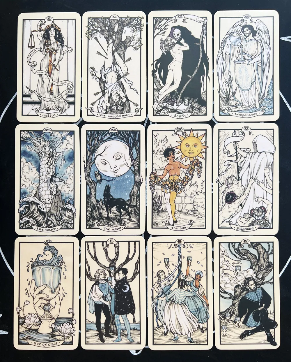 Fyodor Pavlov-Jeu de cartes de tarot classique, pour dire l\'avenir, jeu de société