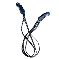 Bicycle Luggage Rope Elastic Carrier Rack Straps Elastic Rubber Belt Buckle Rope Belt With Hook Mountain Bike Bag Accessories