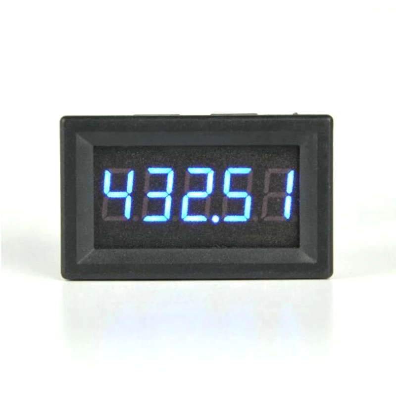 5Bit DC Voltmeter High Precision LED Digital Voltmeter 0-200V 100V 50V 33V 10V Voltage Volt Panel Meter battery monitor 5V 12V