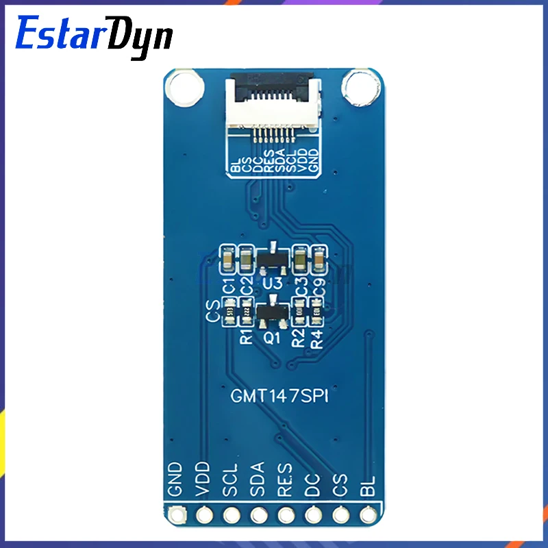 Estardyn 1.47-inch TFT LCD Screen ST7789 Small Screen 172*320 Display LCD Full View Angle SPI Color Screen