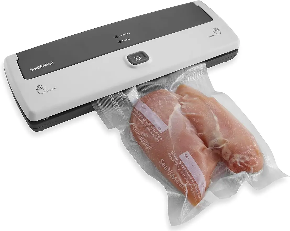 Seal-a-Meal Manual Vacuum Sealer System & Starter Bags - FSSMSL0160-000,White