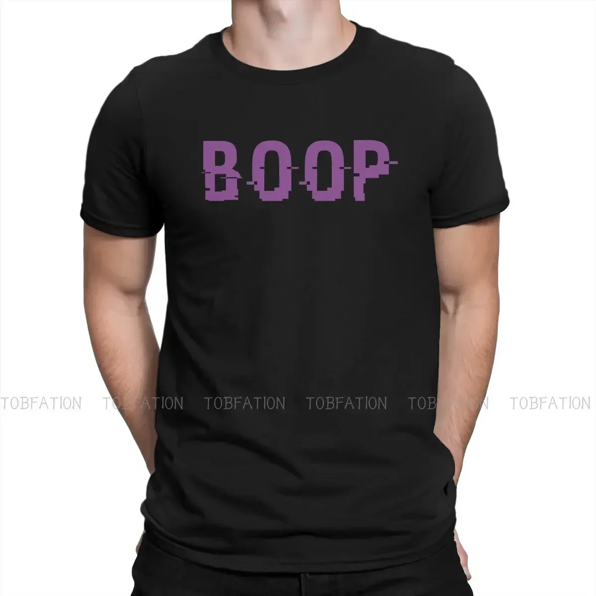 Overwatch Game Boop Tshirt Harajuku Men Grunge Teenager Tshirts Tops Large Cotton O-Neck T Shirt