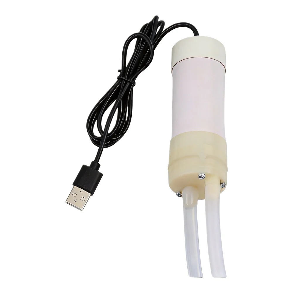 Compact 5V USB Water Pump with Self-Priming Function for Outdoor Use 4L/min Flow 2m Max Vertical Lift 1m/3m/5m Cable Options
