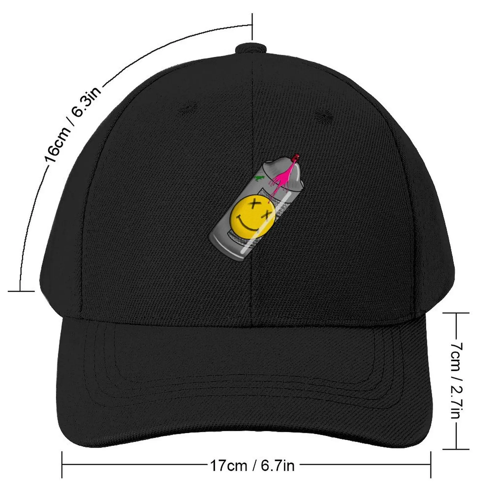 spray can Baseball Cap Luxury Man Hat birthday hard hat Men Caps Women's