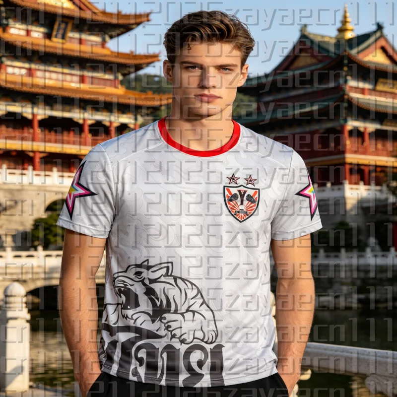 Camiseta Deportiva de Manga Corta para Hombre YOKKAO 2026, Transpirable y Cómoda, Estilo Padre-Hijo