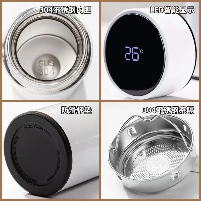 Nowy Hatsune Miku Kreatywny i uroczy anime peryferyjny inteligentny izolowany kubek na wodę prosty i spersonalizowany kubek na wodę ze stali nierdzewnej