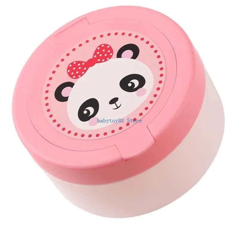 Y4UD حاوية منتفخة للبودرة مناسبة للأطفال حديثي الولادة، حافظة منتفخة للبودرة سهلة الحمل وتحافظ على الجفاف والراحة لبشرة الطفل