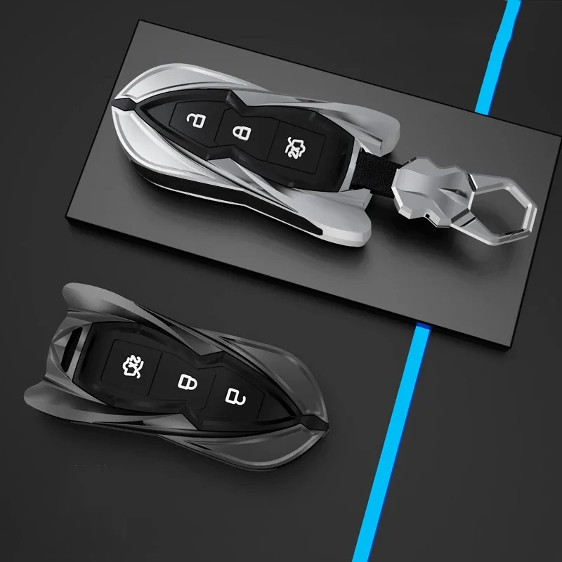 

Zinc Alloy Car Remote Key Case Cover Holder For Ford Focus 3 4 ST Mondeo 5 MK5 Mustang F-150 Explorer Edge Fiesta Kuga MK3 4