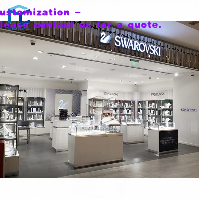 

custom.Jewelry Store Design of Window Display Showcase Wall Display Shelf Cabinet Store Fixtures Shopfitting & Shop