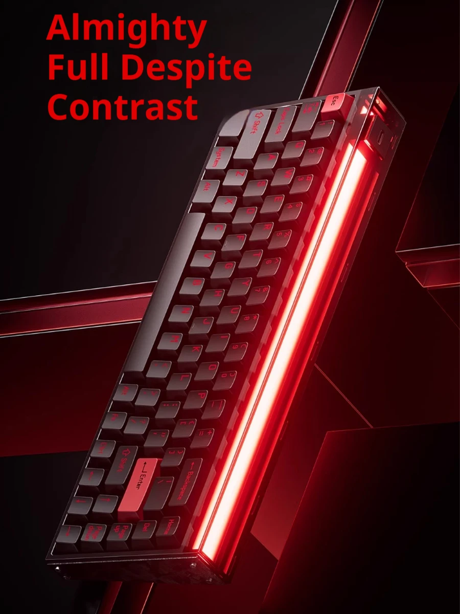 Melgeek Little Bee Made68ultra + клавиатура с магнитной осью Ttc Magneto King, алюминий Tuo Tuo Tuo, бесстрашная контрактная клавиатура для киберспорта