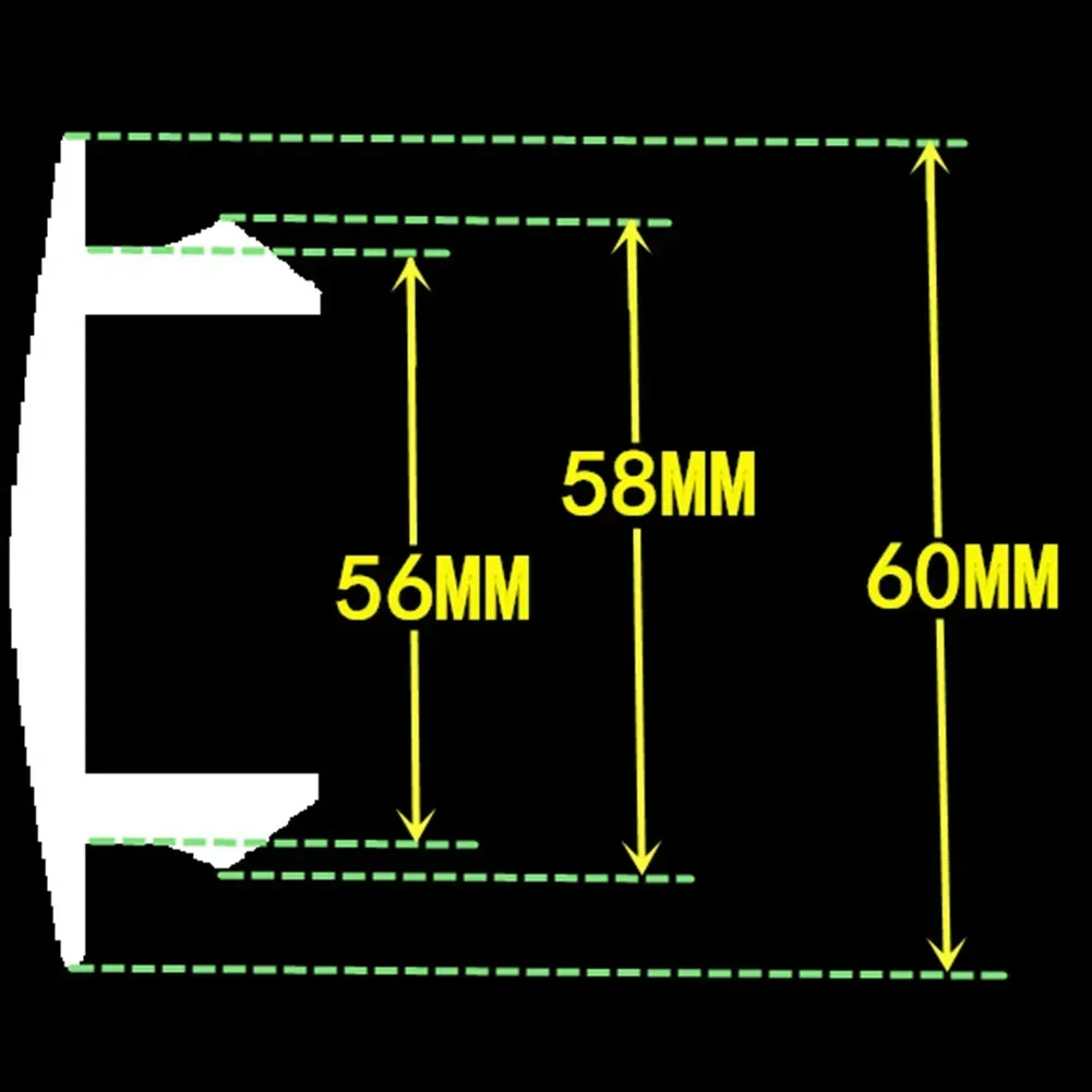 4 SZTUK 60MM 3D Emblemat kołpak koła samochodowego do BMW Kia Mazda Toyota Odznaka stylizacji koła samochodowego Kołpak środkowy koła Akcesoria