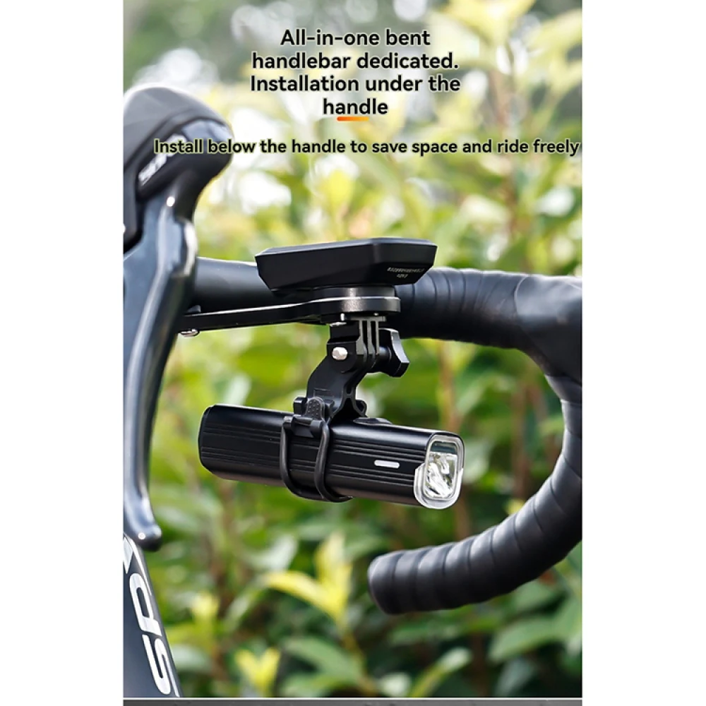 Bicycle Yardstick Holder Cycling Gear One-piece extension rack for IGS/Jiaming/Bryton/Cat's Eye