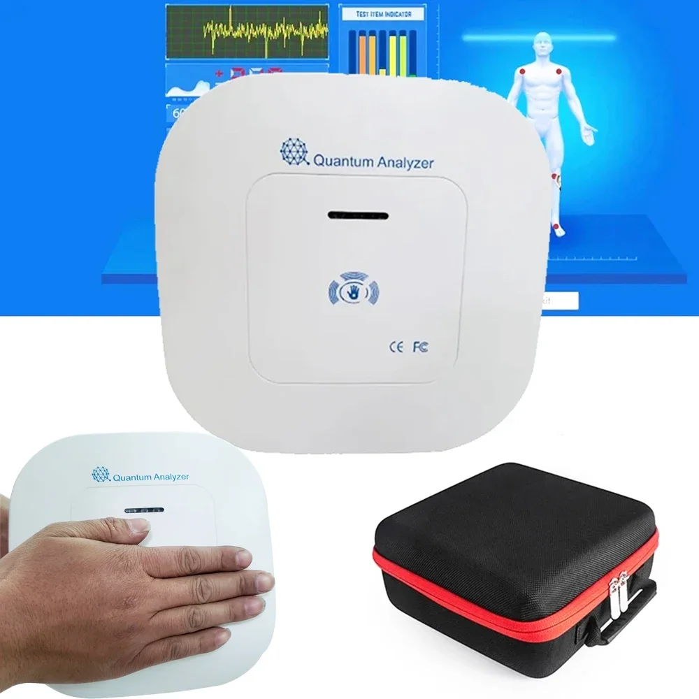 10G QMR-998 Quantum Resonance Magnetic Analyzer Set Hand Touch Quantum 10Th Body Analyzer With 52 Reports For Sub-health Test