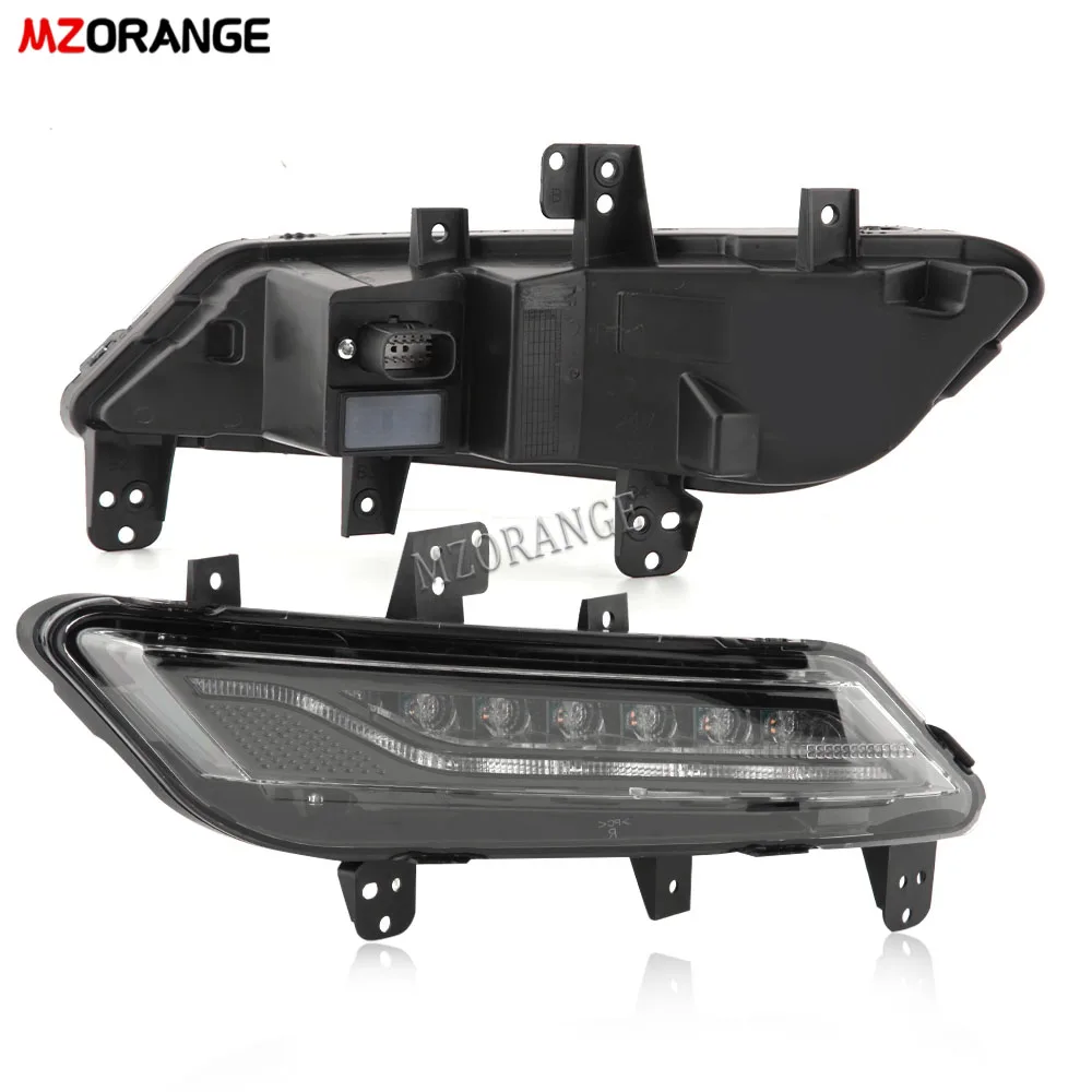 FOR Lincoln MKZ 2013 2014 2015 2016 Fog Light Assembly LED DRL Daytime Running Foglights Headlights Car Accessories DP5Z15A201B