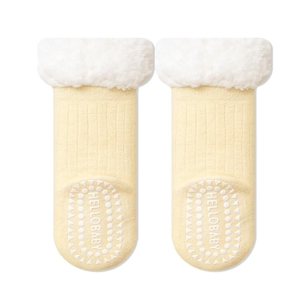 العظم الشتاء الصوف الطفل الجوارب غير الضغط أدوات الدفء منتصف العجل الجوارب فضفاضة المناسب زائد المخملية النوم الجوارب