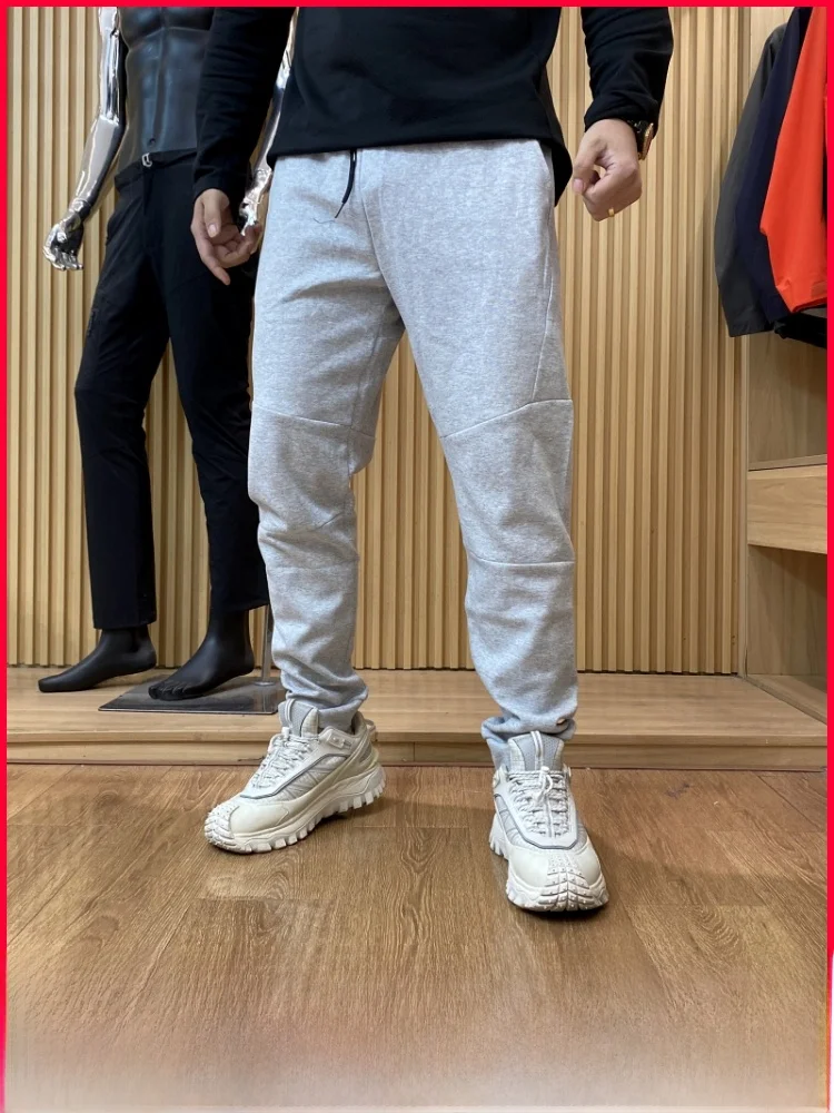 

3D Tailored Men's Spor Running Casual Long Pants Autumn Wearable All-Match Loose Fit Youthful Trendy Garment