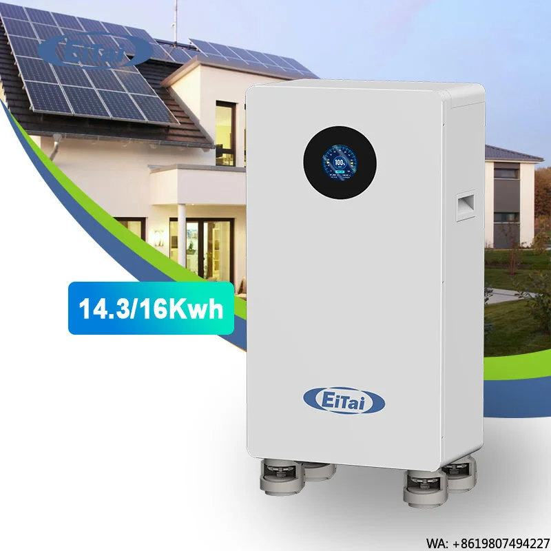 Home Residential Batteries 48V 280Ah 314Ah Solar Lithium IP54 Protection Class a Cell RS485 CAN Communication Port