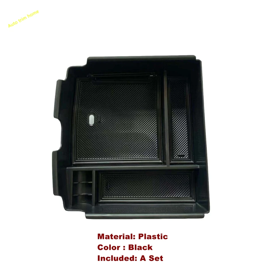 

Car Center Console Armrest Storage Box Organizer Containers Phone Holder Cover Fit For Kia Carnival KA4 2021 - 2024 Accessories