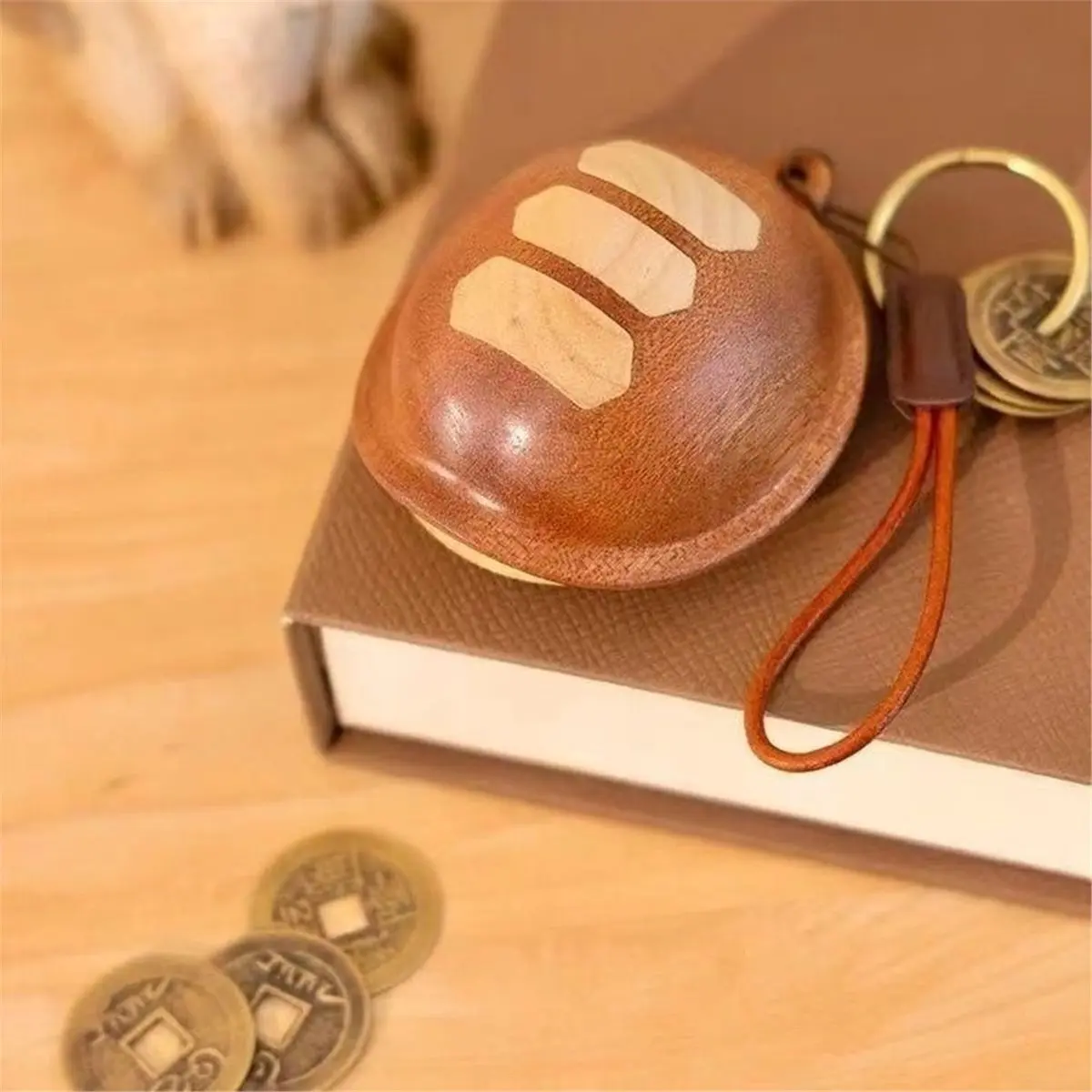 Traditional Tortoise Shell Divination Ornament - Money Turtle Figurine for Good Luck & Wealth - Turtle Shell DIY Pendant