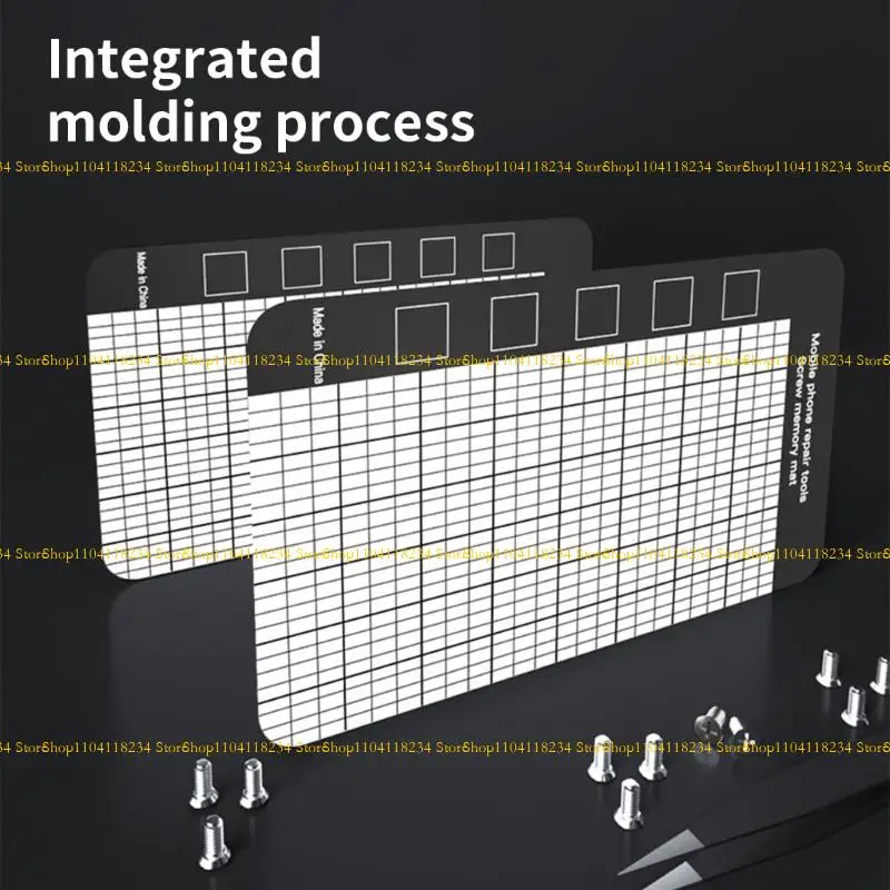 P9FB Reparação magnética tapetes Grades Compartamento Techs Tool Storage Storage Lightweight resistente