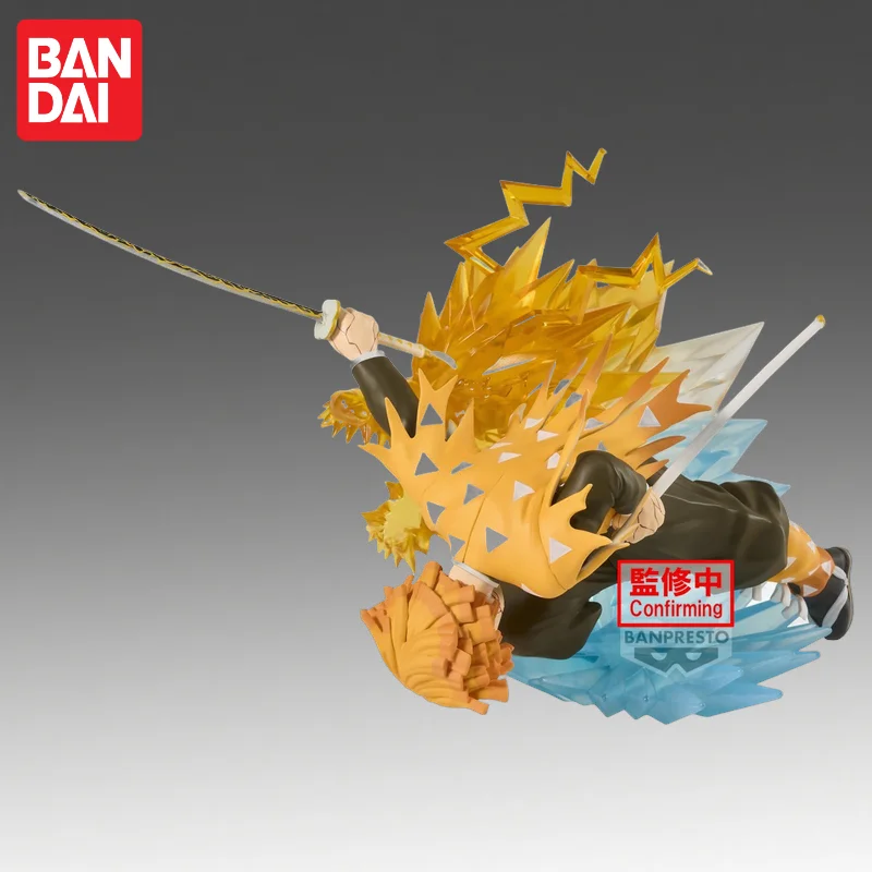 

В наличии: Оригинальная фигурка Bandai Banpresto Demon Slayer Агацума Зеницу, новая, в коробке, аниме-персонаж, игрушка