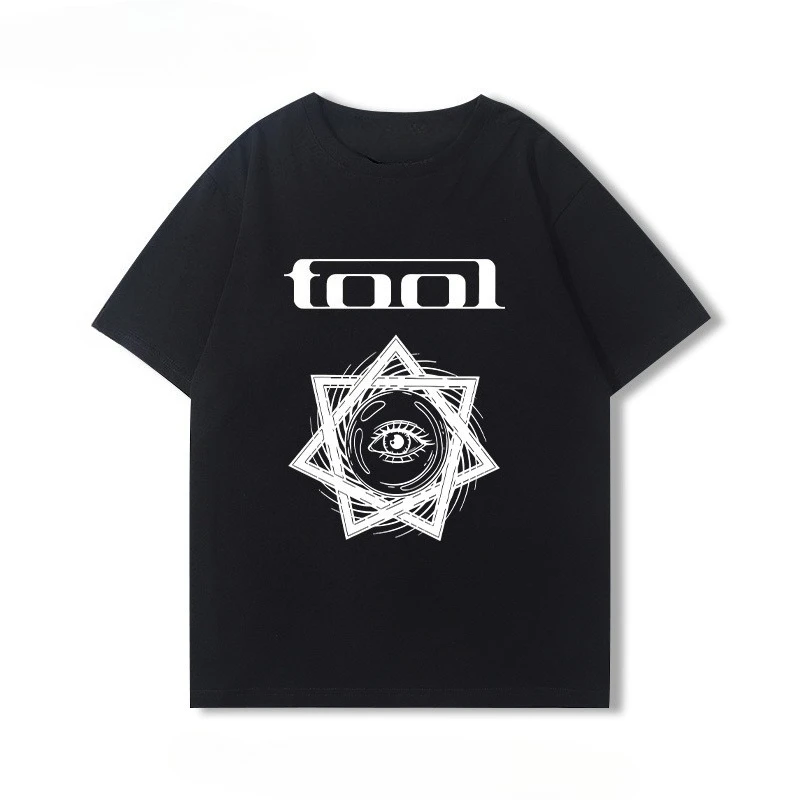 Tool T-shirt, 10000 Days, Avant-garde Alternative Rock Band, Casual Short-sleeved Men's and Women's Clothing