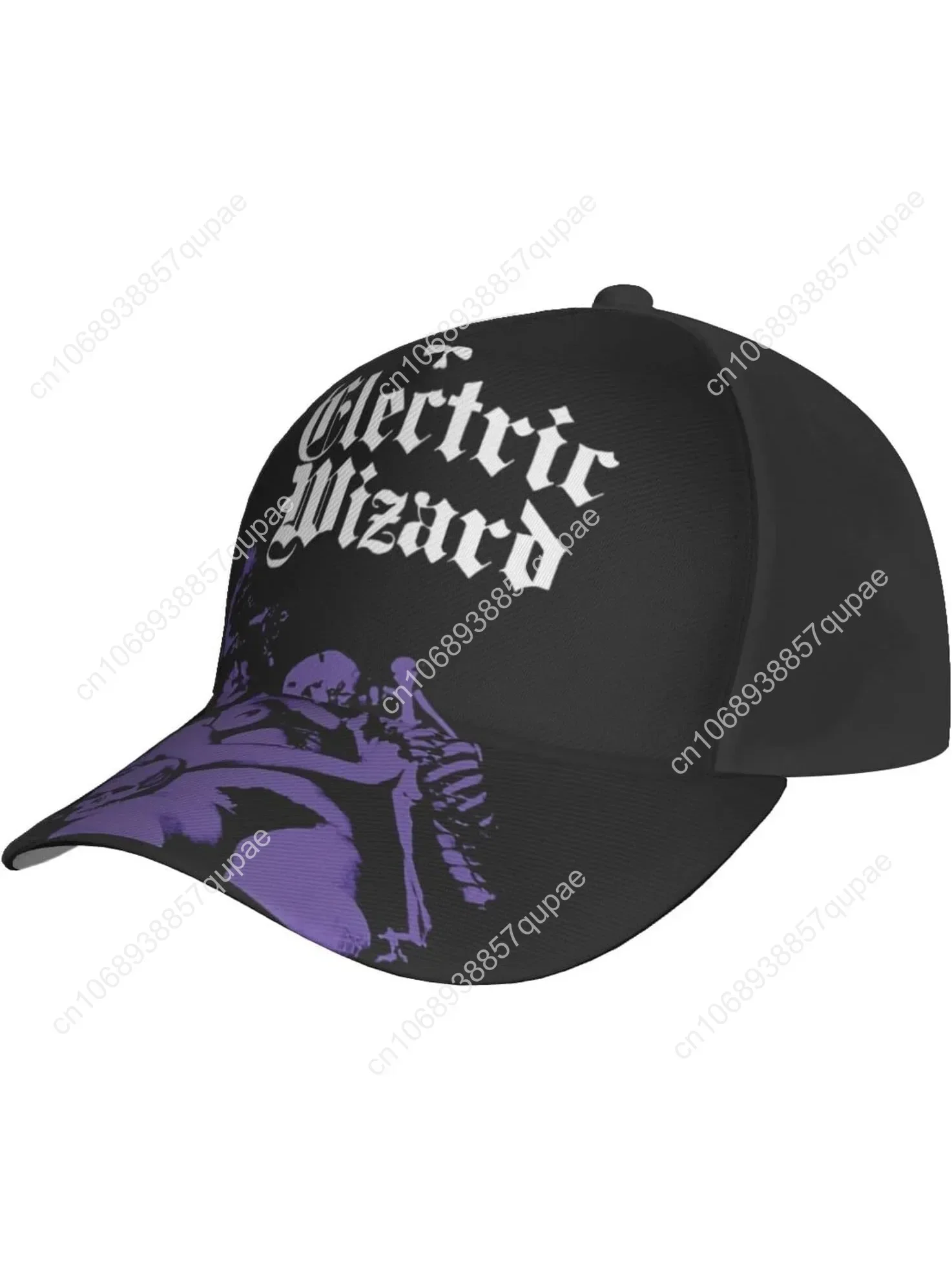

Electric Wizard Baseball Cap Unisex Adjustable Trucker Caps Adult Topee Cowboy Hat Black