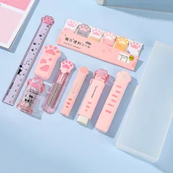 Cat Paw Stationery Set for School Gift 9 In 1