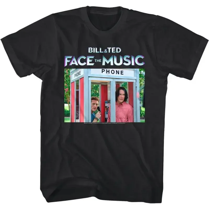Bill Ted Face The Music Phone Booth Men's T Shirt