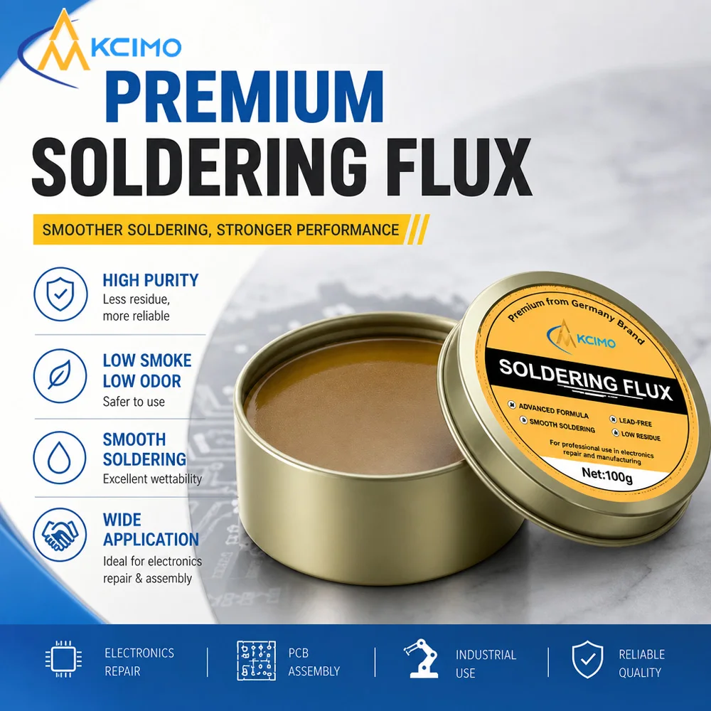 Rosin Solder Flux Paste Multi Specification 35g/100g Solder Aid Grease for Electronic BGA CPU Chip Reballing PCB Board Soldering