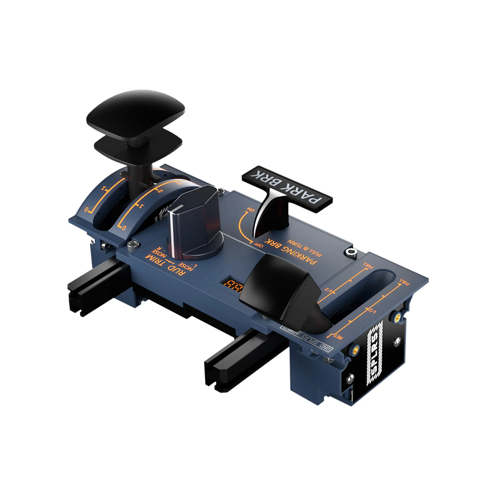 PC WINWING URSA MINOR 32 스로틀 메탈/32 PAC 공기역학적 구성 X-Plane MSFS 비행 시뮬레이터용 금속 패널