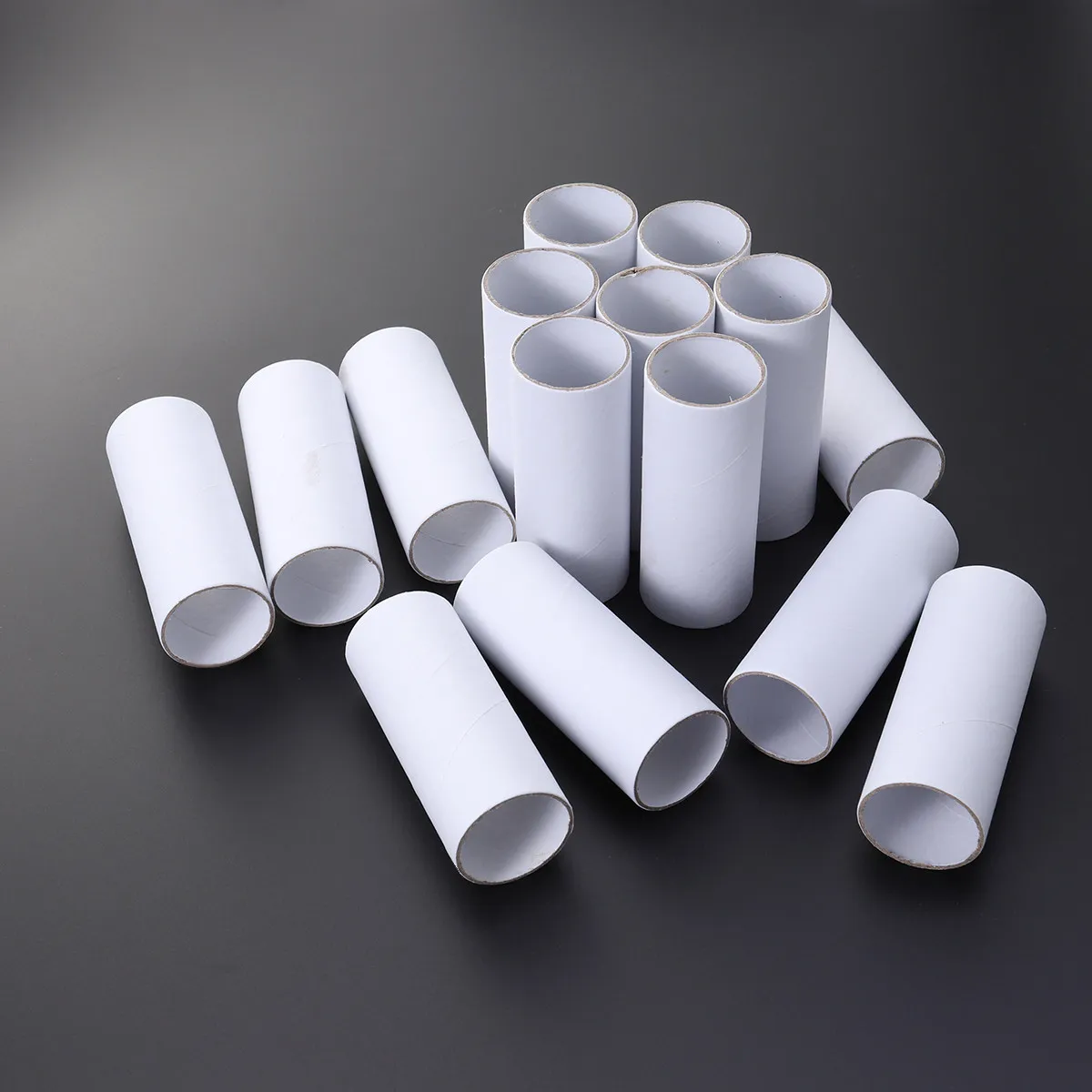 15Pcs Coloring Paper Tubes Kraft Paper Rolls Tear Resistant Recyclable Art Craft Supplies for Kindergarten School Painting DIY