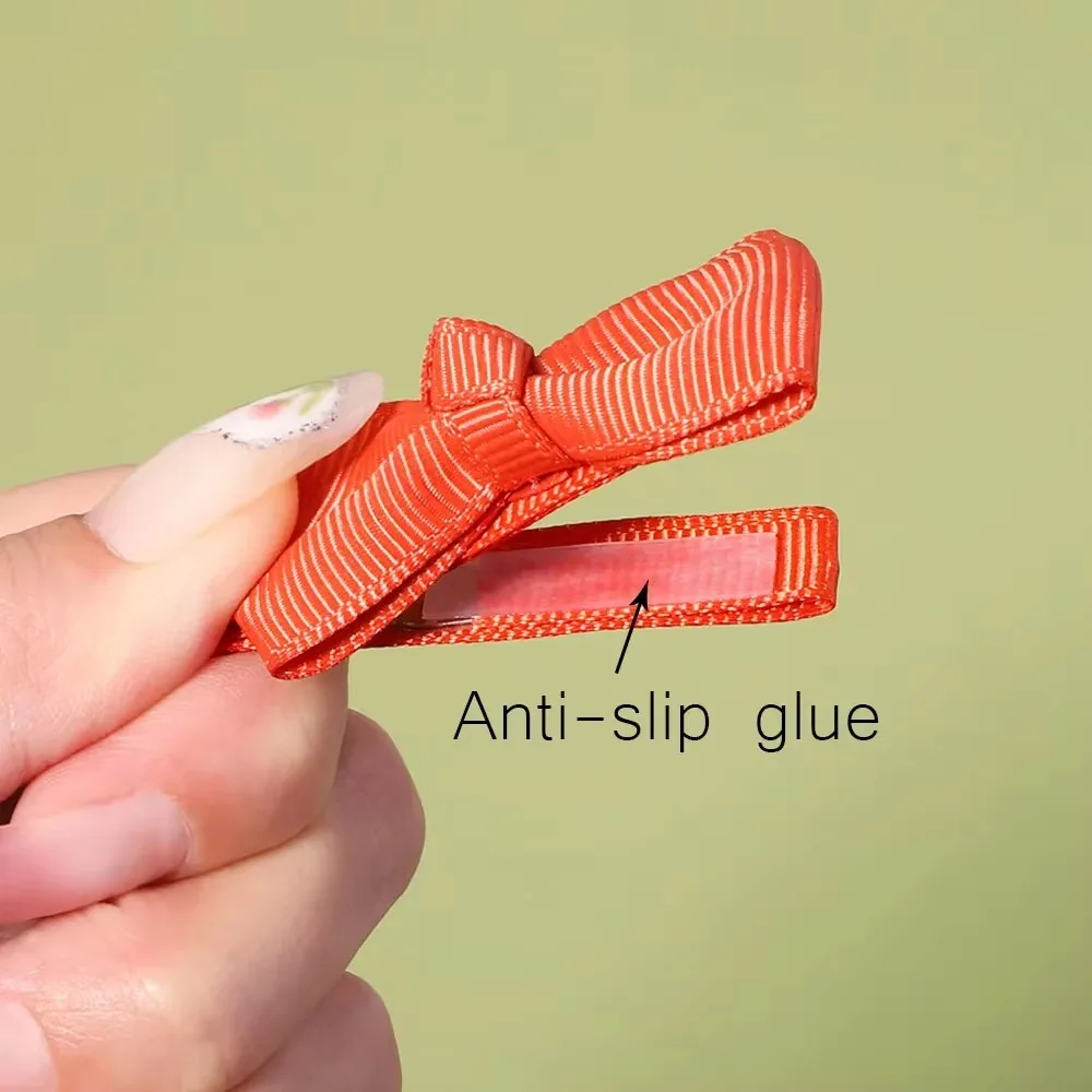 BABY BOWS 20/40Pcs 2\'\' Solid Ribbon Bowknot Hair Clips for Kids Girls Handmade Candy Hairpin Barrette Headwear Hair Accessories