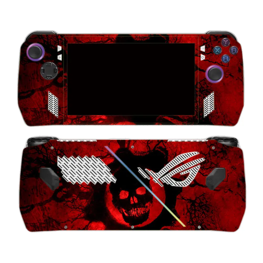 Защитная пленка с черепом для ASUS ROG Ally, наклейка, Виниловая наклейка, устойчивая к царапинам и отпечаткам пальцев, портативная консоль, аксессуары для кожи