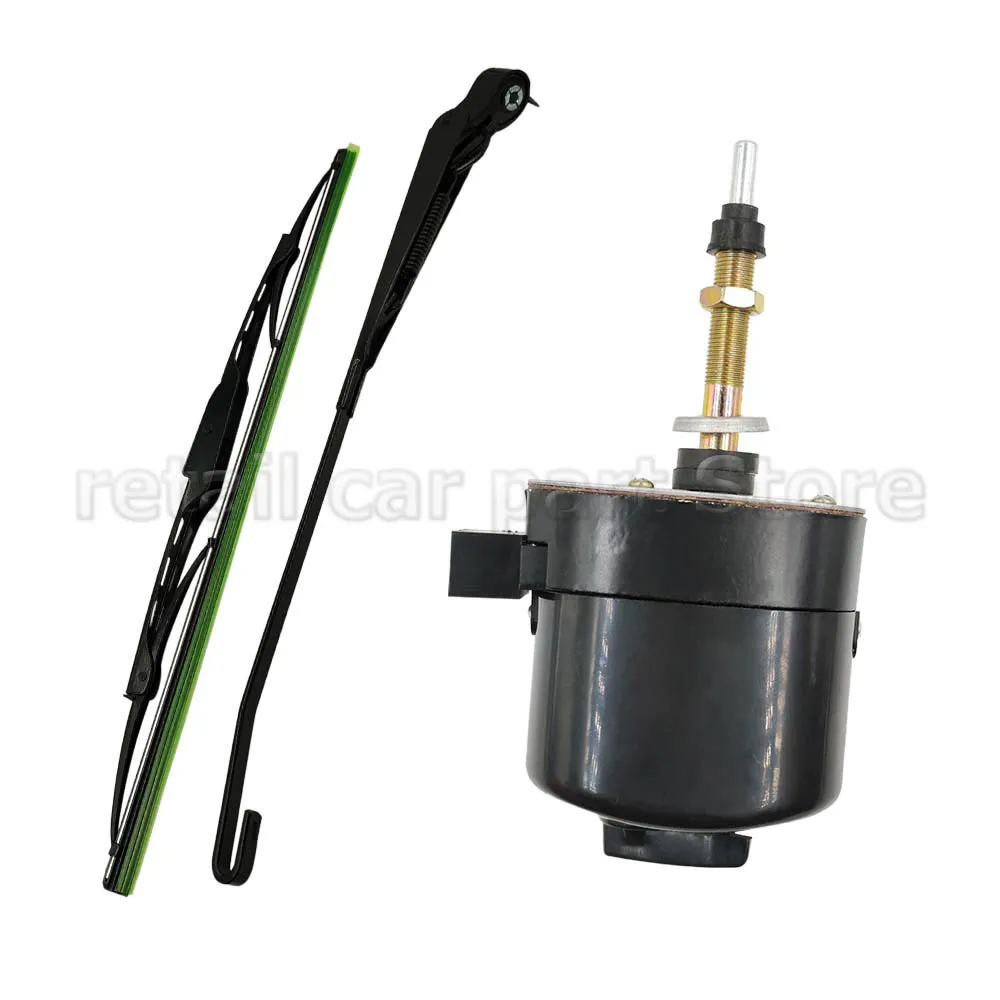 Für Universal-Traktor boot 12V neuer Scheiben wischer motor 105 ° Arm blatt wischer motor